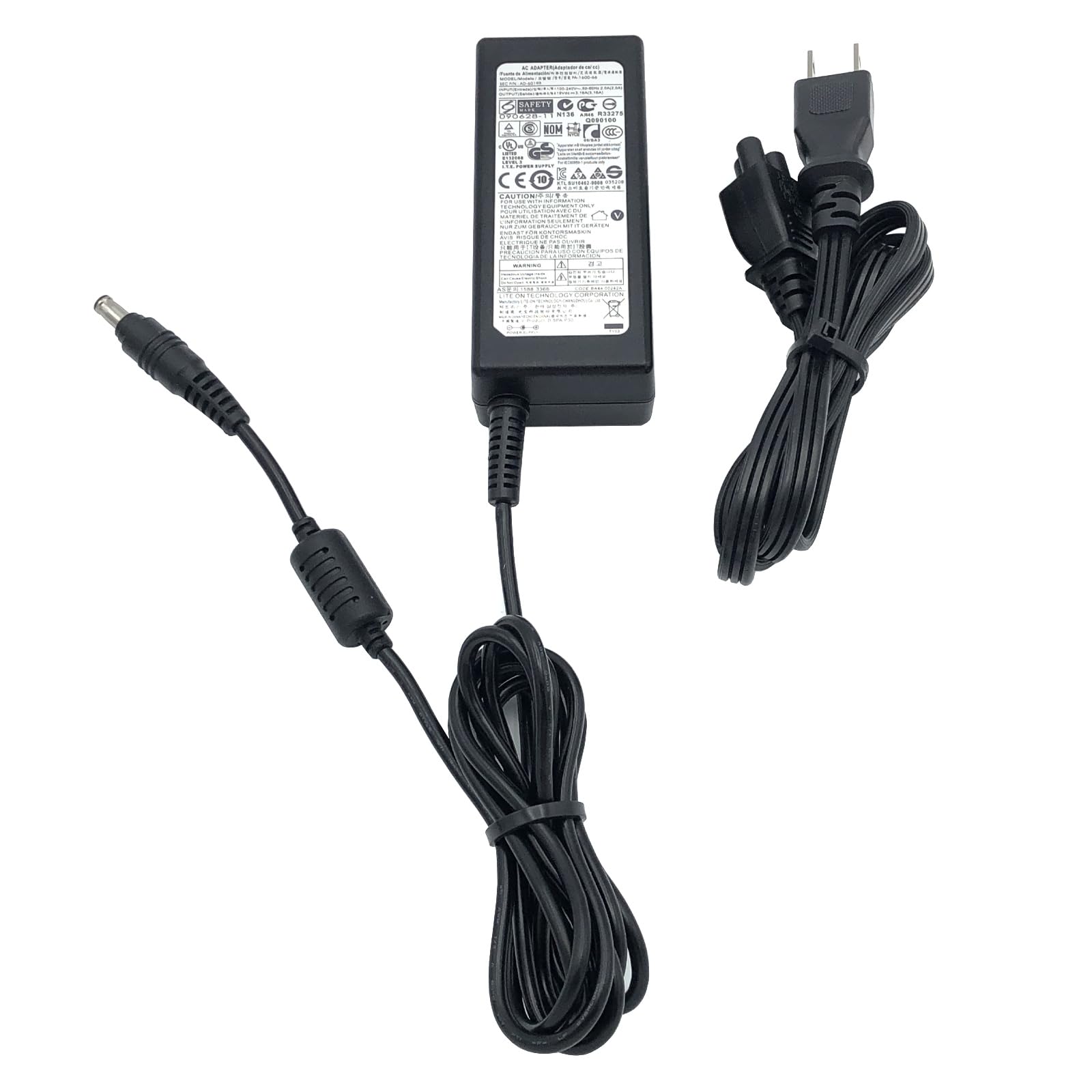 Amazon.com: LiteOn PA-1600-66 60W AC Adapter 19V 3.16A AD-6019R